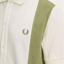 Fred Perry Retro Towelling Panel Pique Polo (LE)