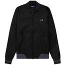 FRED PERRY Men's Retro Mod Twill Bomber Jacket (B)