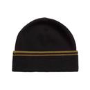 FRED PERRY Twin Tipped Merino Wool Beanie Hat B/S
