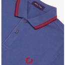 FRED PERRY M3600 Mod Twin Tipped Polo MIDNIGHT