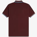 FRED PERRY M3600 Mod Twin Tipped Polo Shirt O/E