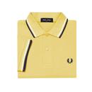 FRED PERRY M3600 Twin Tipped Pique Polo Y/SW/N