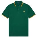 FRED PERRY M3600 Mod Twin Tipped Pique Polo IVY