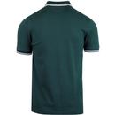FRED PERRY M3600 Mod Twin Tipped Polo Shirt (Pine)