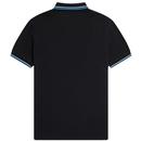 FRED PERRY M3600 Mod Twin Tipped Polo Shirt B/LS/O