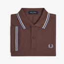 FRED PERRY M3600 Mod Twin Tipped Polo Shirt (CB/E)