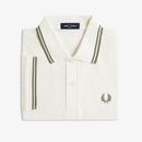 FRED PERRY M3600 Mod Twin Tipped Polo Shirt LE/OM