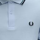 FRED PERRY M3600 Mod Twin Tipped Polo Shirt LS/PB