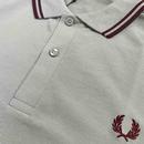FRED PERRY M3600 Mod Twin Tipped Polo Shirt L/WR