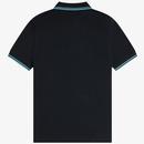 FRED PERRY M3600 Mod Twin Tipped Polo Shirt (N/MB)