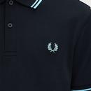 FRED PERRY M3600 Mod Twin Tipped Polo Shirt (N/MB)