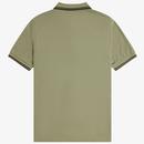 FRED PERRY M3600 Mod Twin Tipped Polo Shirt OM/NG