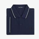 FRED PERRY M3600 Mod Twin Tipped Polo Shirt TB/SB