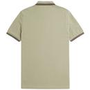 FRED PERRY M3600 Mod Twin Tipped Polo Shirt WG/CB