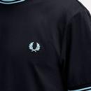 FRED PERRY M1588 Mod Twin Tipped T-Shirt (N/MB)
