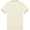 FRED PERRY M1588 Men's Twin Tipped Ringer Tee O/DC