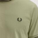 FRED PERRY M1588 Mod Twin Tipped T-Shirt (OM/NG)