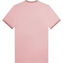 FRED PERRY M1588 Mod Twin Tipped T-Shirt - Rose