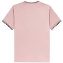 FRED PERRY M1588 Mod Twin Tipped T-Shirt Pink