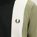 Fred Perry Vertical Stripe 60s Knitted T-shirt OM