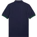 FRED PERRY Vertical Stripe Mod Pique Polo Shirt CB