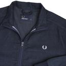 FRED PERRY Men's Retro Woven Textured Track Jacket