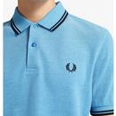 FRED PERRY M3600 Twin Tipped Oxford Polo Top WAVE
