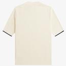 Fred Perry Combed Cotton 60s Mesh Knit T-shirt SP