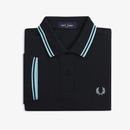FRED PERRY Women G3600 Retro Twin Tipped Polo N/MB