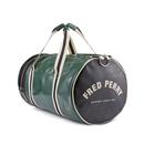FRED PERRY Colour Block Classic Barrel Bag G/B