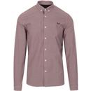 FRED PERRY Men's 3 Colour Gingham Check Shirt DC