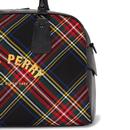 FRED PERRY Retro Mod Tartan Bowling Bag (Black)