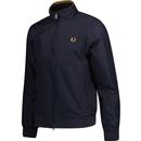 Brentham Fred Perry Retro Sports Jacket Navy