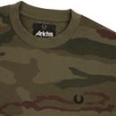 FRED PERRY X ARKTIS Retro Camouflage Sweatshirt