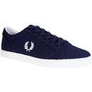 Baseline FRED PERRY Retro 70s Canvas Trainers (CB)