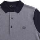 FRED PERRY Retro Mod Birdseye Knit Polo Shirt (DC)