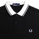 FRED PERRY Mod Twin Tipped Contrast Trim Polo (B)
