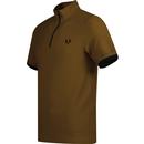 FRED PERRY Retro 60s Mod Funnel Neck Cycling Top C