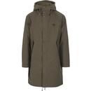 FRED PERRY 60s Mod Fishtail Parka (Military Brown)