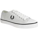 Hughes FRED PERRY Retro Low Suede Trainers (White)