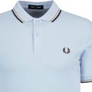 FRED PERRY M3600 Mod Twin Tipped Polo Shirt LS/WG