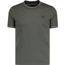 FRED PERRY M1588 Mod Twin Tipped T-Shirt  (FG/DP)