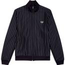 FRED PERRY Men's Retro 90s Pinstripe Track Jacket