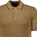 Fred Perry Tipped Pique Stitch Knitted Shirt (SS)