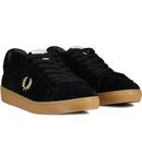 Spencer FRED PERRY Retro Suede Tennis Trainers (B)