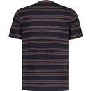 Fred Perry Retro Sport Fine Stripe T-shirt (N/B)