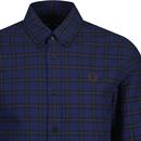 Fred Perry Mod Tartan Button Down Oxford Shirt N