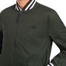 FERD PERRY Mod Tennis Bomber Jacket (Green)