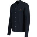 Fred Perry Button Through Textured Knitted Shirt N