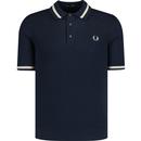 Fred Perry Retro 60s Textured Knitted Polo DC